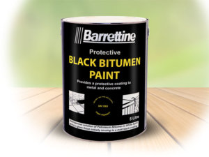 BARRETTINE BLACK BITUMEN PAINT 1LT