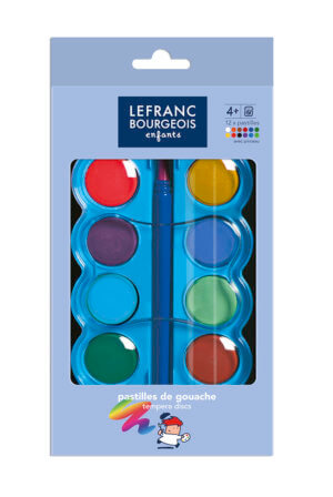 High Quality Gouache Set - 10x10ml & Brush - Lefranc Bourgeois