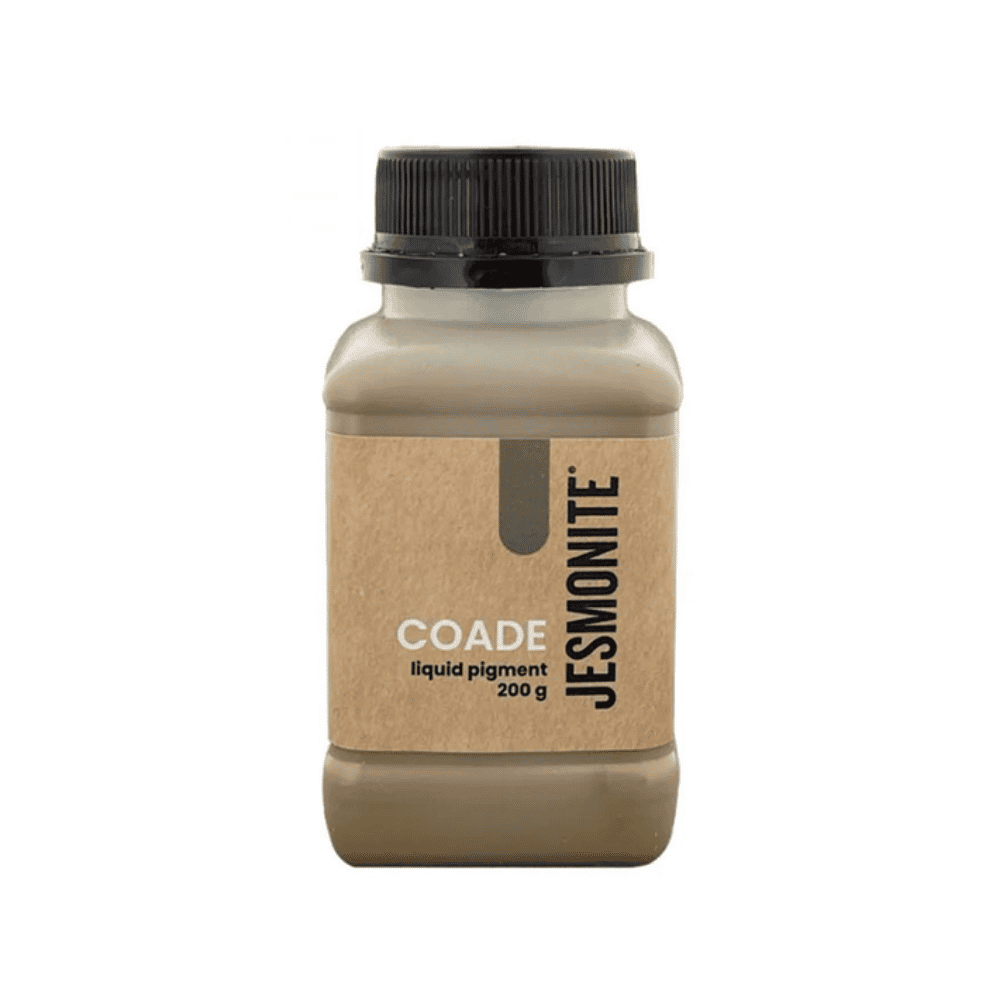 200ml bottle of Coade Jesmonite pigment in original packaging set against a white background.