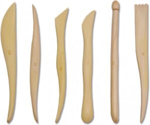 SCULPTING WOODEN SET 6IN X6