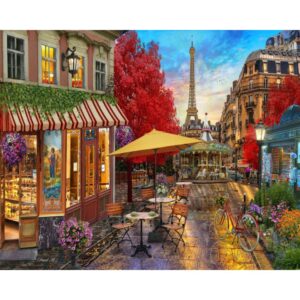PARIS - PAINTING BY NUMBERS