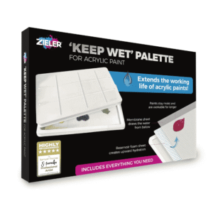 KEEP WET ACRYLIC PALETTE